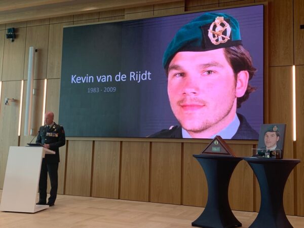 Ceremonie Kevin van de Rijdt