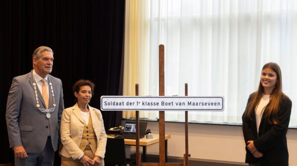 Naambord Boet van Maarseveen